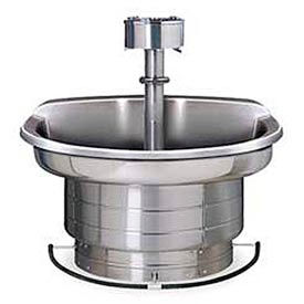 Wash Fountain, 36 In Wide, Semi Circular, 3 Person
