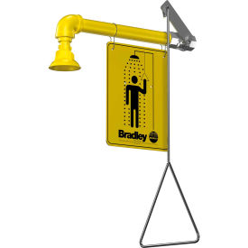 Shower, Horizontal Supply, Plastic Showerhead