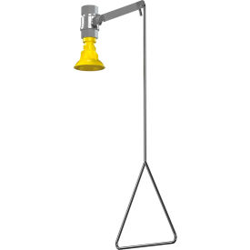 Shower, Vertical Supply, Plastic Showerhead