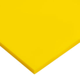 Cast Acrylic Bar 12"L x 2"W x 1/8" Thick, Yellow