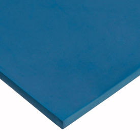 Buna-N Strip 36"L x 2"W x 1/32" Thick, Blue, Detectable, 60A, Acrylic Adhesive