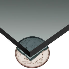 Polycarbonate Sheet 48"L x 48"W x 1/8" Thick, Gray