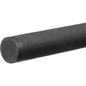 Delrin Acetal Rod 72"L x 1" Dia, Black