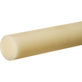 USA Sealing PTFE Rod 24"L x 5/8" Dia, Off-White, Glass-Filled