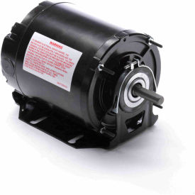Belt Drive Motor, 1/4 HP, 1725 RPM, 115/208-230V, TEAO, 48Y Frame