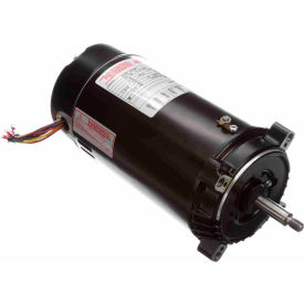 Pool Pump Motor, 2 HP, 3450 RPM, 208-230/460V, ODP, 56J Frame