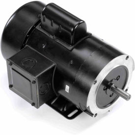 Farm Duty Single Phase Motor, 1 HP, 1725 RPM, 230/115V, TEFC, L56 Frame