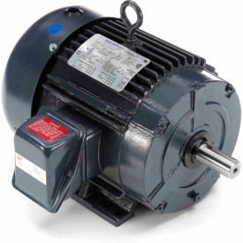 General Purpose Three Phase TEFC Motor, 5 HP, 1755 RPM, 230/460V, 184T Frame