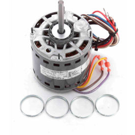 1/2 HP Direct Drive Motor, 1075 RPM, 115V, Open Air Over, 48 Frame, Resilient Rings