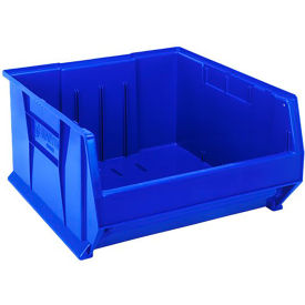 24" Container, 23-7/8" x 22-1/2" x 12", Blue, Polypropylene