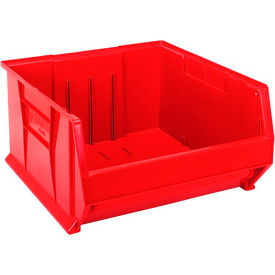 Hulk 24" Container, 23-7/8" x 22-1/2" x 12", Red, Polypropylene