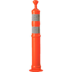 28" Grabber Reflective Delineator, Orange