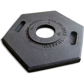 8lb Recycled Rubber Base for Grabber Delineator