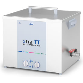 Heavy Duty Ultrasonic Cleaner with Heater, Timer, Drain, 5 Gal.