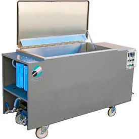 Industrial Ultrasonic Cleaner with Solution Filtration, Heated, Portable, 86 Gallons