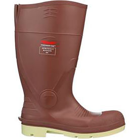Premier G2 Knee Boot, Men's Size 14, 15"H, Composite Safety Toe, Chevron Plus Sole, Red