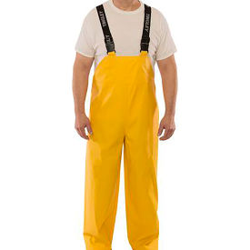 Weather-Tuff Overall, Yellow, .40MM PVC On Polyester, 2XL