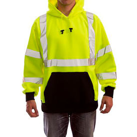 Job Sight™ Type R Class 3 Pullover Hoodie, Polyester, Lime, M