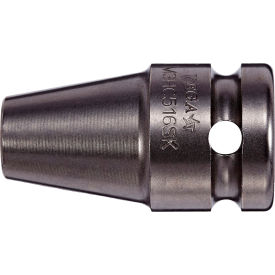 5/16 x 1/2 Square Drive Bit Holder w/ C-Ring x 1-3/4", Gunmetal Grey, 4140 Steel