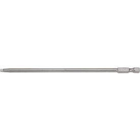 Vega Square #3 Power Bit x 6", S2 Modified Steel, Gunmetal Grey