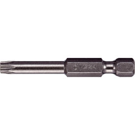 TORX 25 Power Bit x 3-1/2", S2 Modified Steel, Gunmetal Grey