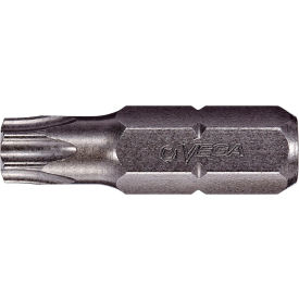 TORX Tamper 45 Insert Bit x 1-1/4" - 5/16 Hex Shank, S2 Modified Steel, Gunmetal Grey