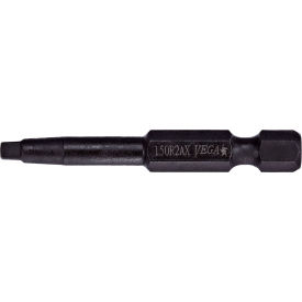 Vega Square #2 Power Bit x 2-3/4" Extra Hard, S2 Modified Steel, Gunmetal Grey