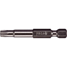 TORX Tamper 20 Power Bit x 2-3/4", S2 Modified Steel, Gunmetal Grey