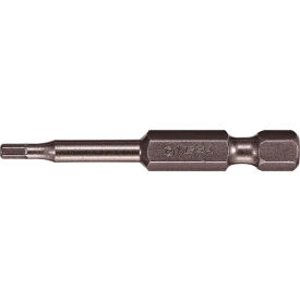 Vega Hex 3/32 Power Bit, S2 Modified Steel, Gunmetal Grey