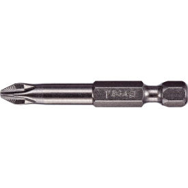 Power Bit x 6", S2 Modified Steel, Gunmetal Grey