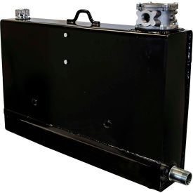 36 Gallon Steel Bulkhead Hydraulic Reservoir with 25 Micron Filter