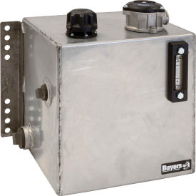 15 Gallon Stainless Steel Bulkhead Hydraulic Reservoir with 25 Micron Filter