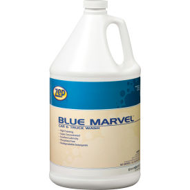 ZEP Blue Marvel Car & Truck Wash, 1 Gallon, 4 Bottle