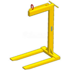 Dual Bale Pallet Lifter, Yellow - 8000 Lb. Capacity