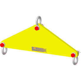 12" Lift Beam, Yellow, 16"L x 16"W x 6"H, 40lbs, 10000 Lb. Capacity
