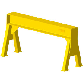 Style C Material Stand, 20000 lb. Capacity, Yellow, 14-3/8"W x 47-1/2"D x 24"H