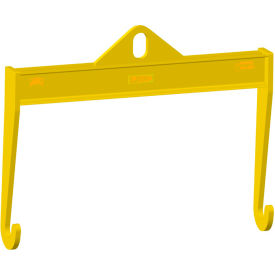 36" Dia. X 50"L Roll Lifting Beam, Yellow, 18"L x 40"W x 56"H, 370lbs, 10000 Lb. Capacity