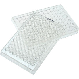 96 Well Tissue Culture Plate, Round Bottom with Lid, Sterile, 100/PK