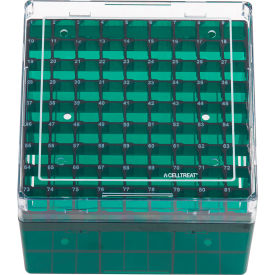 Deep Storage Box, CF Cryogenic Vial, 81 Place, Polycarbonate, Non-sterile