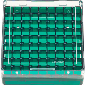 Storage Box, CF Cryogenic Vial, 81 Place, Polycarbonate, Non-sterile