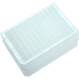 96 Deep Well Storage Plate, 1.0mL, PP, Round Well, V-Bottom, Non-sterile