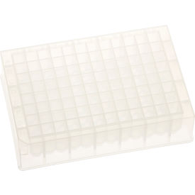 96 Deep Well Storage Plate, 1.5mL, PP, Square Well, Round Bottom, Non-sterile