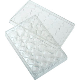 Individual 24 Well Tissue Culture Plate with Lid, Sterile, Pack of 100