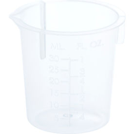 30mL Graduated Beaker, Polypropylene, Non-sterile