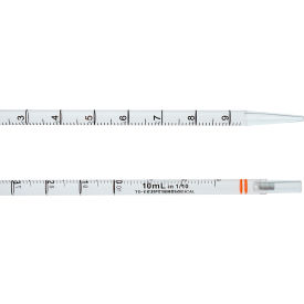 10mL Serological Pipet, Individually Wrapped, Sterile, Polystyrene, 400/PK
