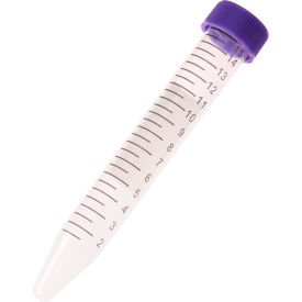 15mL Centrifuge Tube, Purple Cap - Bag, Sterile