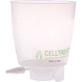 1000mL PP Bottle Top Filter, Nylon Filter, 0.45µm, 90mm, Non-Sterile, 12/PK