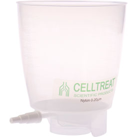 1000mL PP Bottle Top Filter, Nylon Filter, 0.20μm, 90mm, Non-Sterile, 12/PK