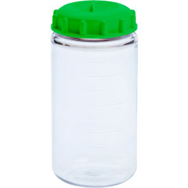 250mL Centrifuge Bottles, Polycarbonate, Knurled Seal Cap, Non-sterile