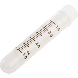 3.6mL CF Cryogenic Vial, Internal Thread, Round-Bottom, Sterile, Polypropylene,100PK